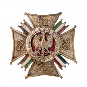 Odznaka 52 Pułk Strzelców Kresowych Złoczów