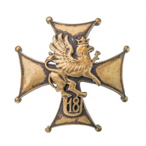 Odznaka 18 Pułk Ułanów Pomorskich Grudziądz - żołnierska