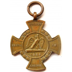 Krzyż Pamiątkowy Za Wojnę z Austrią 1866