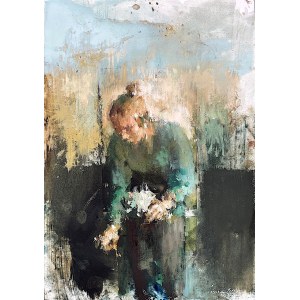 Marcin Laszczak, Gathering flowers, 2022
