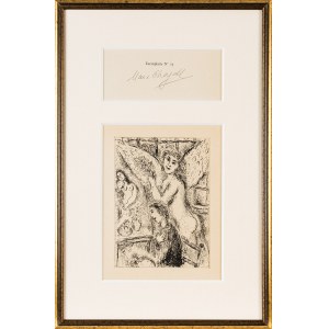 Marc Chagall (1887 - 1985), „L’Apparition” (Objawienie), 1966