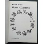 Leszek Weres Homo - Zodiacus Wydanie I Dedykacja Autora
