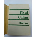 Paul Celan Wiersze Wydanie I
