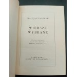 Felicjan Faleński Wiersze wybrane Wydanie I