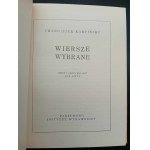 Franciszek Karpiński Wiersze wybrane Wydanie I