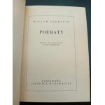 William Szekspir Poematy Wydanie I