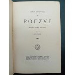 Marya Konopnicka Poezye Tom I-VIII Rok 1915