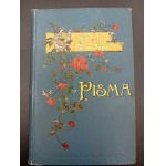 El...y (Adam Asnyk) Poezye Tom I-V Rok 1898 oprawa secesyjna Pugeta