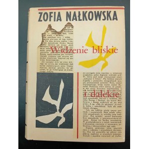 Zofia Nałkowska Widzenia bliskie i dalekie Wydanie I
