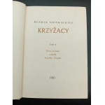 Henryk Sienkiewicz Krzyżacy Drzeworytami ozdobił Stanisław Toepfer Tom I-II