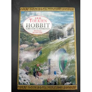 J.R.R. Tolkien Hobbit albo tam i z powrotem Ilustracje Alan Lee Format A4