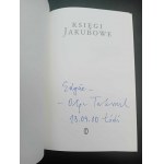 Olga Tokarczuk Księgi Jakubowe albo wielka podróż przez siedem granic (...) Z autografem autorki!