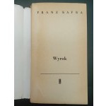 Franz Kafka Wyrok Wydanie I