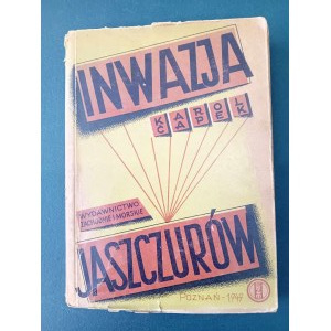 Karol Capek Inwazja jaszczurów Powieść Rok 1949