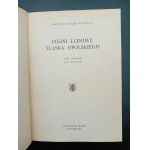 Jan Tacina Lidové písně opolského Slezska 1. vydání