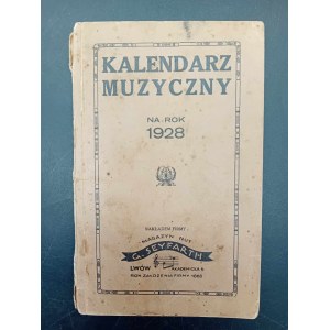 Kalendarz Muzyczny na rok 1928
