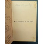 Kalendarz Muzyczny na rok 1928