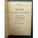 Śpiewnik Legjonów Polskich 1914-1915 z melodjami Zeszyt I Edition V