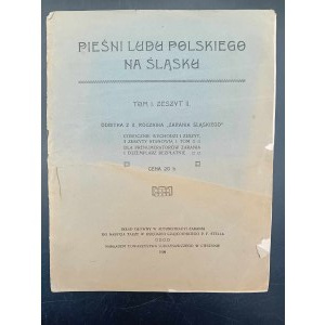 Pieśni Ludu Polskiego na Śląsku Tom I Zeszyt II