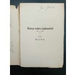 Franciszek Rawita-Gawroński Dějiny haidamitských hnutí (XVIII. díl) I.-II. díl Rok 1913