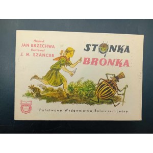 Jan Brzechwa Stonka i Bronka Ilustracje J.M. Szancer