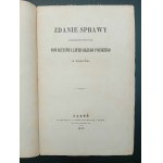 Zpráva o desetileté činnosti Polské literární společnosti v Paříži Rok 1843