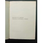 Bibljoteka Ks. Ks. Kanoników Regularnych Lateraneńskich w Kraśniku Opracował Ks. Ludwik Zalewski Rok 1922