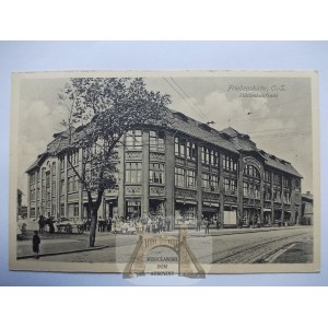 Ruda Śląska, Nowy Bytom, obchodní dům ocelárny, cca 1910