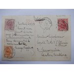 Myslowice, Myslowitz, Triangle of 3 emperors, border types, Jewish, 1907