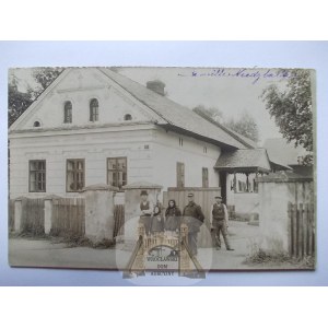 Wojnowice k. Racibórz, dom, prywatna kartka, 1912