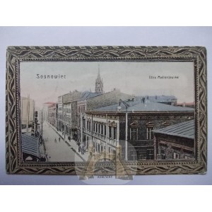 Sosnowiec, Sosnowitz, ulica Modrzejewska, 1913
