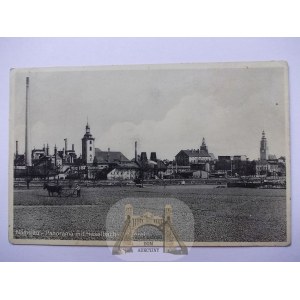 Namyslow, Namslau, panorama, pivovar, 1939