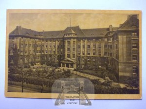 Wrocław, Breslau, szpital ewangelicki Bethanien, ok. 1930