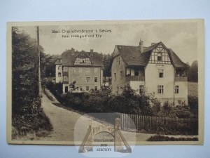 Jedlina Zdrój, Bad Charlottenbrunn, Wille Hildegard i Elly, ok. 1920