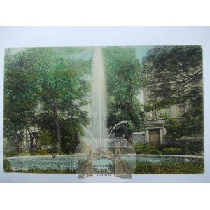 Legnica, Liegnitz, fountain, 1908