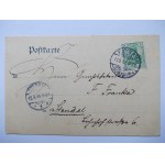 Chojnów, Haynau, browar, parowy, 1905