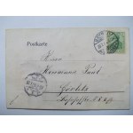 Chojnów, Haynau, Rynek, cała tłoczona, 1904