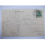 Glogow, Glogau, Zarkow, railway station, sugar factory, hotel, mill, 1907