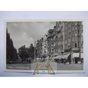 Głogów, Glogau, Hohenzollernstraße, 1940