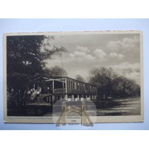 Glogow, Glogau, Catholic high school, rowing marina, ca. 1920