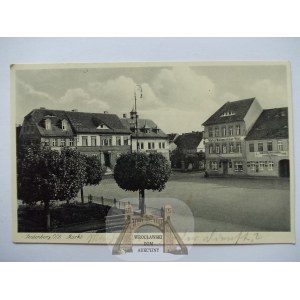 Zawidów, Seidenberg, Rynek, gospoda, hotel, 1935
