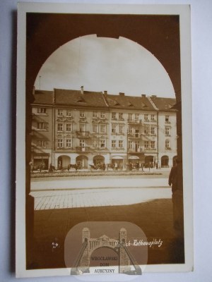 Kalisz, Kalisch, Rynek, ok. 1940