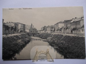 Kalisz, Kalisch, ulica Nadwodna, ok. 1915