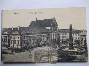 Kalisz, Kalisch, plac Św. Józefa, ok. 1915