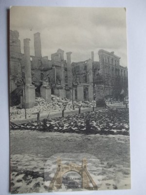 Kalisz, Kalisch, ruiny, ok. 1915