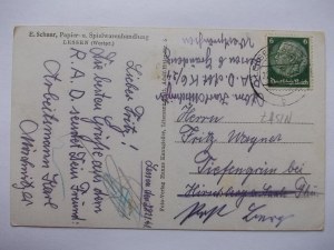 Łasin k. Grudziądz, ratusz, okupacja, 1941