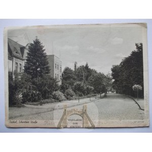 Tuchola, Tuchel, Swiecka Street, 1943