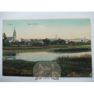 Tuchola, Tuchel, panorama, ok. 1915
