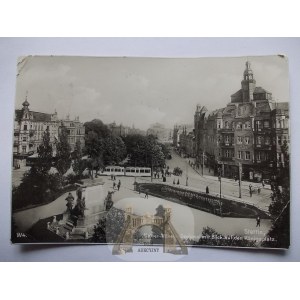 Szczecin, Stettin, plac Królewski, 1930