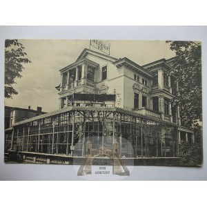 Świnoujście, Swinemunde, Hotel Dresdener Hof, 1921